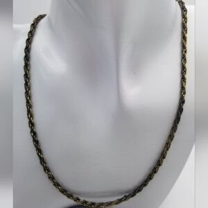 Bronzed desire chamber necklace